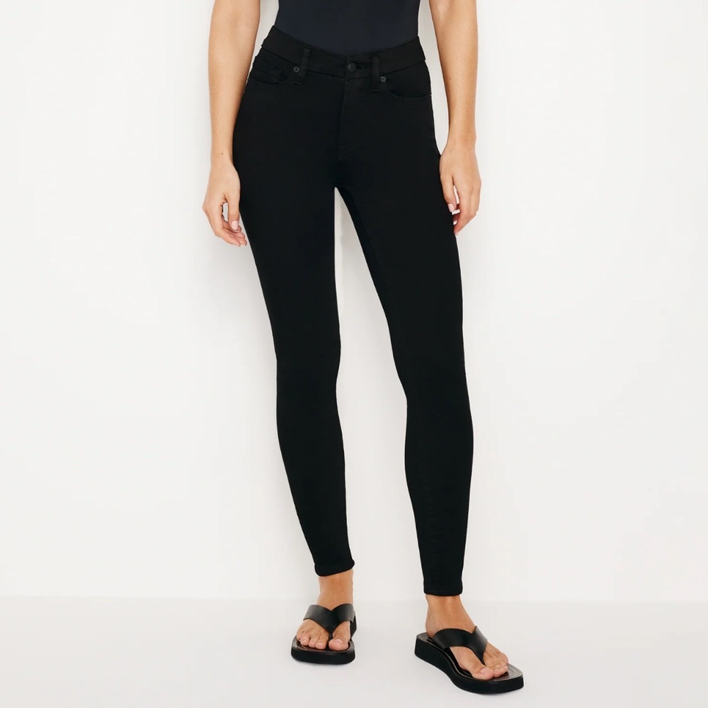 Good American Good Legs Black Jeans
